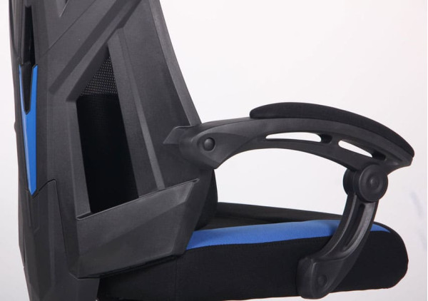 Крісло АМФ VR Racer Radical Garrus Чорний/Синій Крісло АМФ VR Racer Radical Garrus Чорний/Синій-11