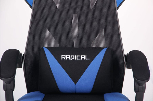 Крісло АМФ VR Racer Radical Garrus Чорний/Синій Крісло АМФ VR Racer Radical Garrus Чорний/Синій-8