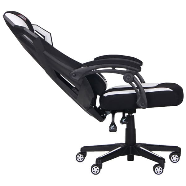 Крісло АМФ VR Racer Radical Brooks Чорний/Білий Крісло АМФ VR Racer Radical Brooks Чорний/Білий-5