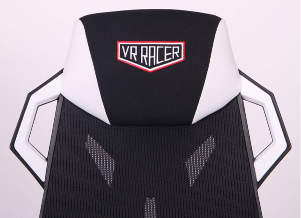 Крісло АМФ VR Racer Radical Brooks Чорний/Білий Крісло АМФ VR Racer Radical Brooks Чорний/Білий-7