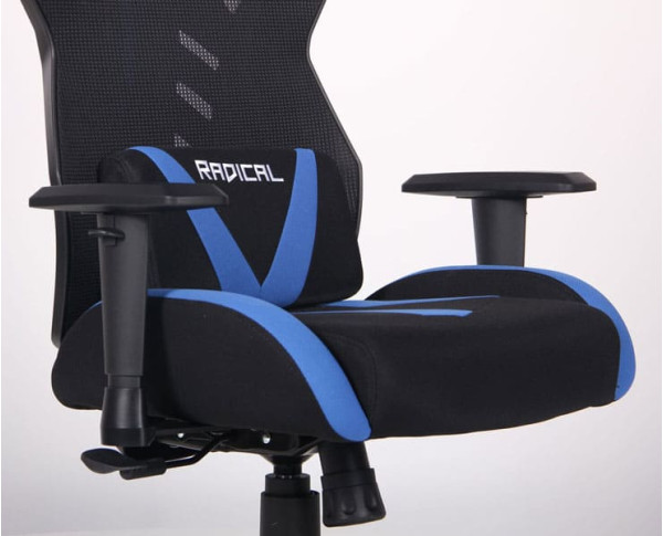 Крісло АМФ VR Racer Radical Krios Чорний/Синій Крісло АМФ VR Racer Radical Krios Чорний/Синій-7