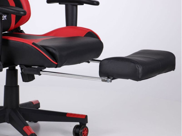 Крісло АМФ VR Racer Dexter Grindor Чорний/Червоний Крісло АМФ VR Racer Dexter Grindor Чорний/Червоний-12