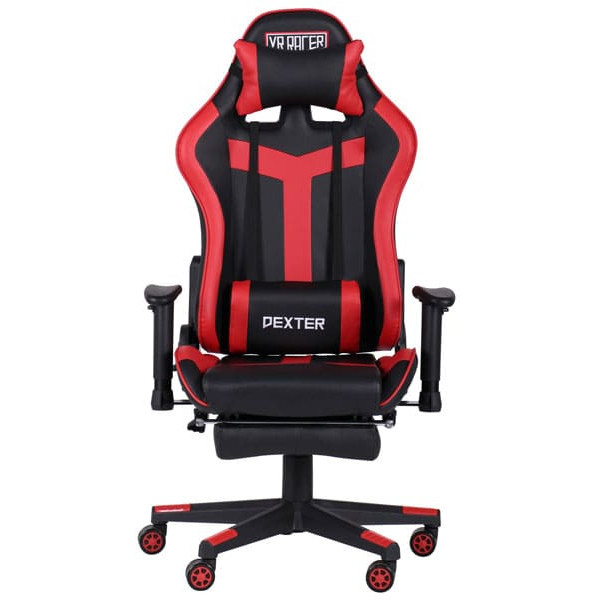 Крісло АМФ VR Racer Dexter Grindor Чорний/Червоний Крісло АМФ VR Racer Dexter Grindor Чорний/Червоний-2