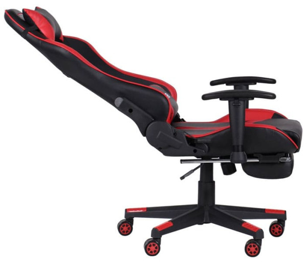 Крісло АМФ VR Racer Dexter Grindor Чорний/Червоний Крісло АМФ VR Racer Dexter Grindor Чорний/Червоний-4