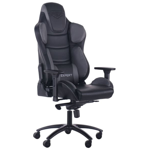Крісло АМФ VR Racer Expert Hero Чорний/Сірий Крісло АМФ VR Racer Expert Hero Чорний/Сірий-0