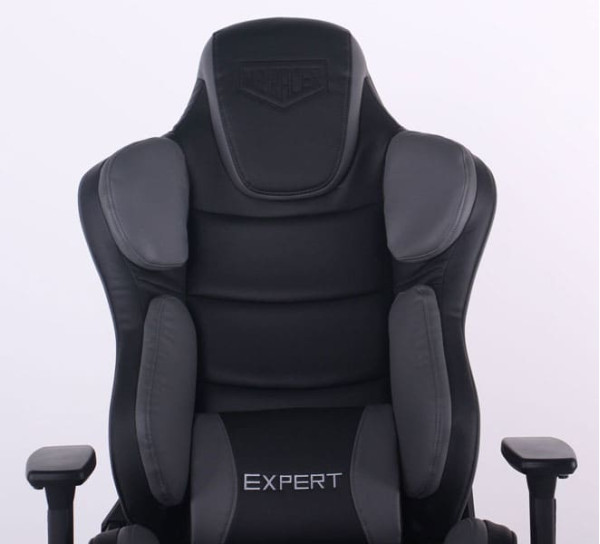 Крісло АМФ VR Racer Expert Hero Чорний/Сірий Крісло АМФ VR Racer Expert Hero Чорний/Сірий-5