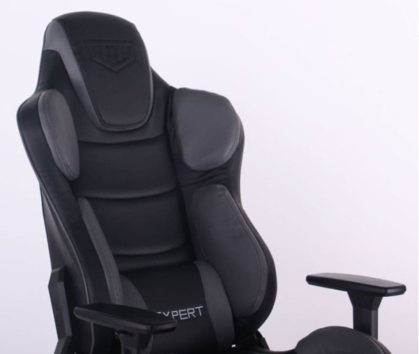 Крісло АМФ VR Racer Expert Hero Чорний/Сірий Крісло АМФ VR Racer Expert Hero Чорний/Сірий-7