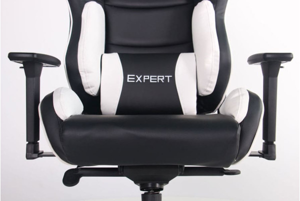 Крісло АМФ VR Racer Expert Idol Чорний/Білий Крісло АМФ VR Racer Expert Idol Чорний/Білий-10