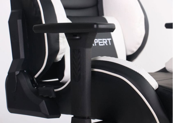 Крісло АМФ VR Racer Expert Idol Чорний/Білий Крісло АМФ VR Racer Expert Idol Чорний/Білий-11