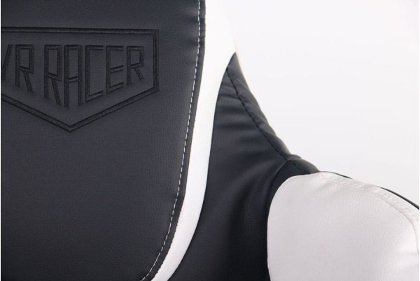 Крісло АМФ VR Racer Expert Idol Чорний/Білий Крісло АМФ VR Racer Expert Idol Чорний/Білий-13