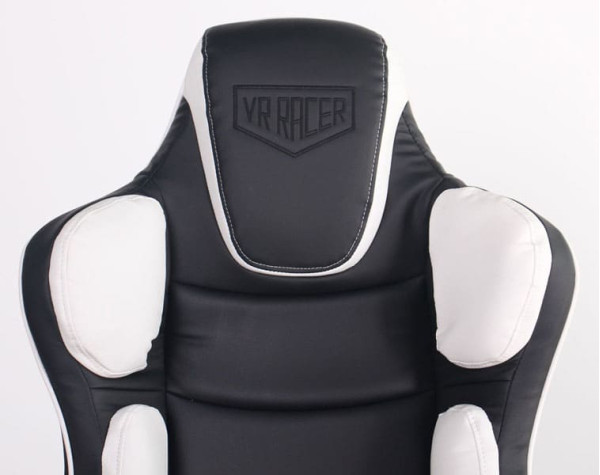 Крісло АМФ VR Racer Expert Idol Чорний/Білий Крісло АМФ VR Racer Expert Idol Чорний/Білий-6