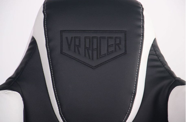 Крісло АМФ VR Racer Expert Idol Чорний/Білий Крісло АМФ VR Racer Expert Idol Чорний/Білий-7