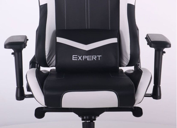 Крісло АМФ VR Racer Expert Mentor Чорний/Білий Крісло АМФ VR Racer Expert Mentor Чорний/Білий-9