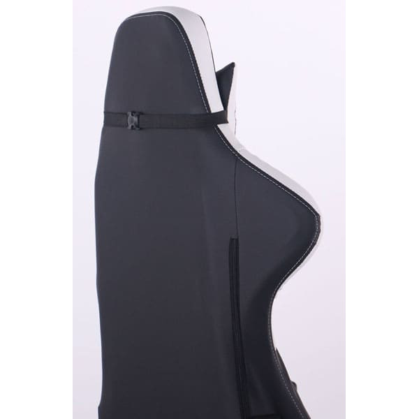 Крісло АМФ VR Racer Expert Mentor Чорний/Білий Крісло АМФ VR Racer Expert Mentor Чорний/Білий-13