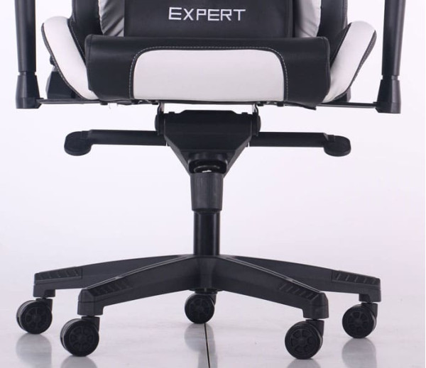 Крісло АМФ VR Racer Expert Mentor Чорний/Білий Крісло АМФ VR Racer Expert Mentor Чорний/Білий-16