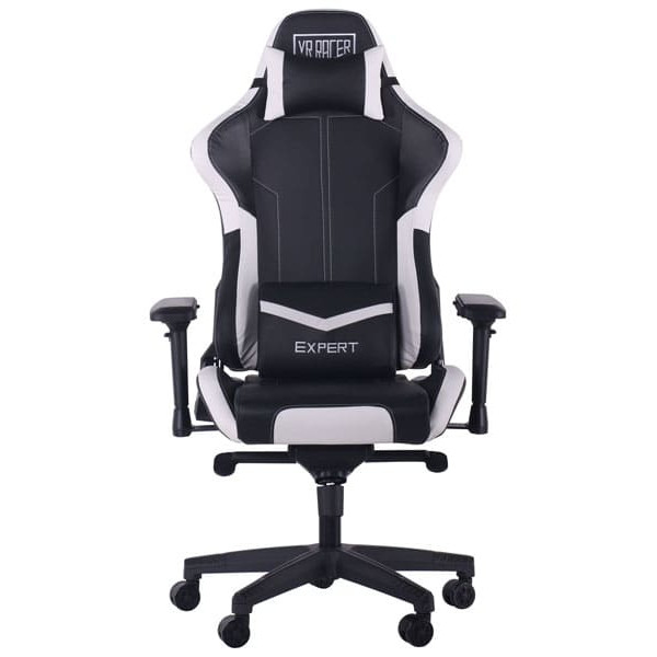 Крісло АМФ VR Racer Expert Mentor Чорний/Білий Крісло АМФ VR Racer Expert Mentor Чорний/Білий-2