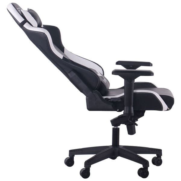 Крісло АМФ VR Racer Expert Mentor Чорний/Білий Крісло АМФ VR Racer Expert Mentor Чорний/Білий-4