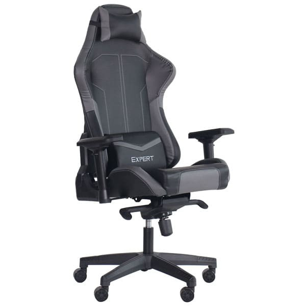 Крісло АМФ VR Racer Expert Lord Чорний/Сірий Крісло АМФ VR Racer Expert Lord Чорний/Сірий-0