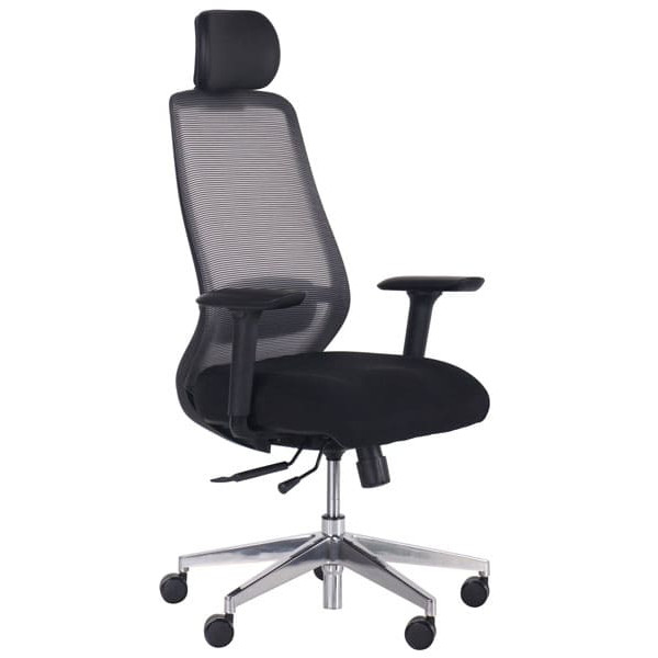 Кресло АМФ Hack Alum Black/Black-0