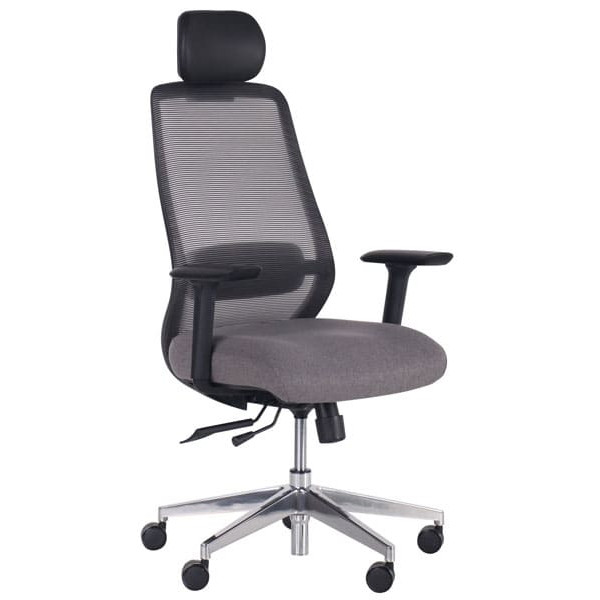 Крісло АМФ Hack Alum Black/Grey-0
