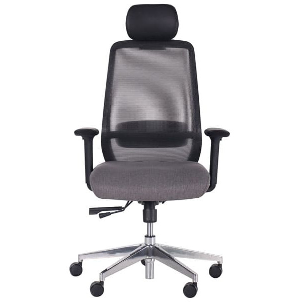 Крісло АМФ Hack Alum Black/Grey-1
