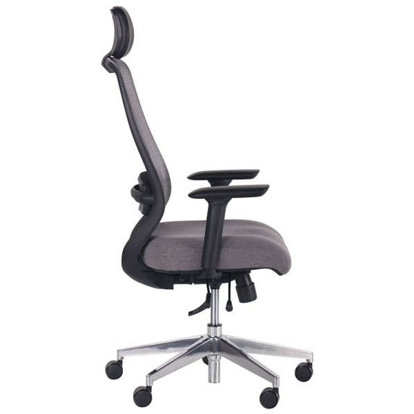 Крісло АМФ Hack Alum Black/Grey-2