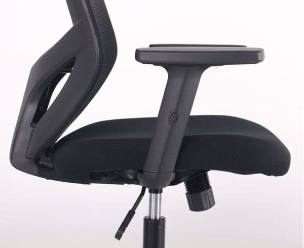 Крісло АМФ Lead Black HR сидіння Нест-01 Чорна/спинка Сітка SL-00 Чорна-13