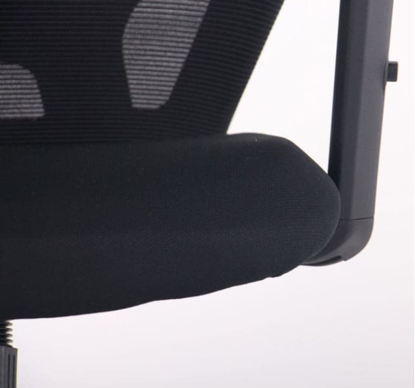 Крісло АМФ Lead Black HR сидіння Нест-01 Чорна/спинка Сітка SL-00 Чорна-8