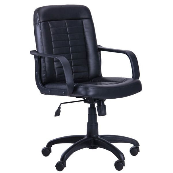 Крісло АМФ Нота Пластик Скаден Чорний-0