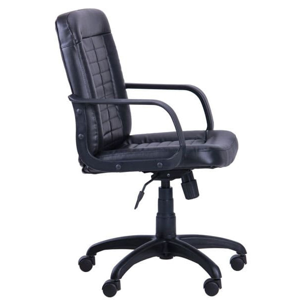 Крісло АМФ Нота Пластик Скаден Чорний-1