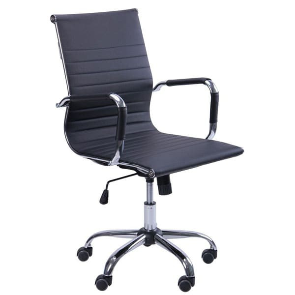 Кресло АМФ Slim LB (XH-632B) Черный-0