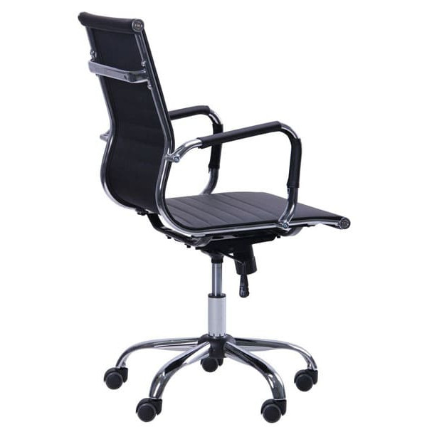 Кресло АМФ Slim LB (XH-632B) Черный-3