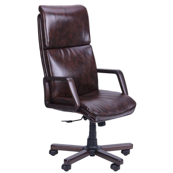 Крісло АМФ Техас Екстра Механізм Anyfix Orех Мадрас Дарк Браун-0