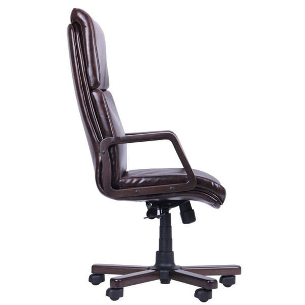 Крісло АМФ Техас Екстра Механізм Anyfix Orех Мадрас Дарк Браун-1