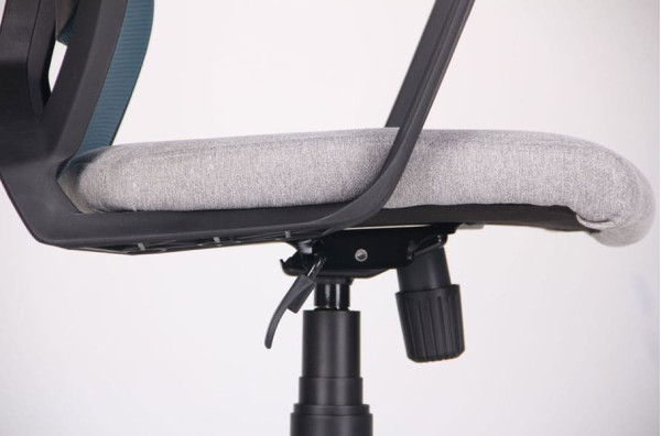 Крісло АМФ Tin сидіння Сідней-05/спинка Сітка SL-18 Аквамарин-9