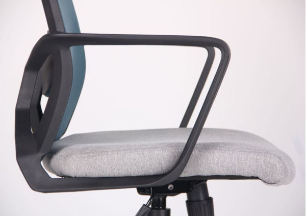 Крісло АМФ Tin сидіння Сідней-05/спинка Сітка SL-18 Аквамарин-8