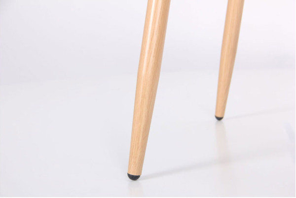 Барний стілець AMF Bellini бук-blue velvet-14