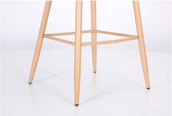 Барний стілець AMF Bellini Бук-dark Grey-12