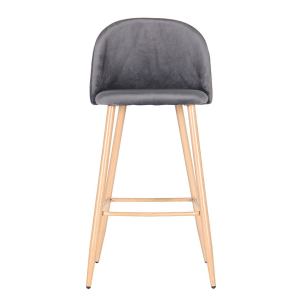 Барний стілець AMF Bellini Бук-dark Grey-2