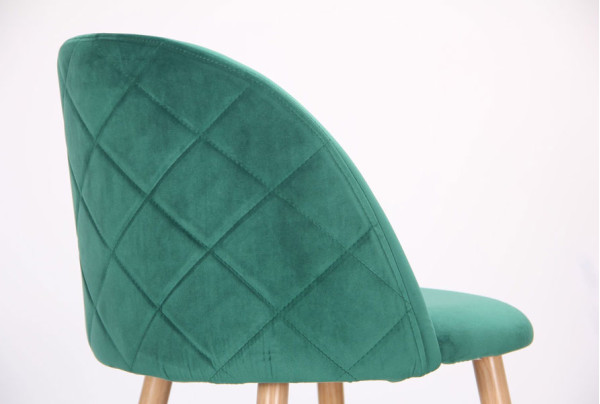 Барный стул AMF Bellini бук-green velvet-6