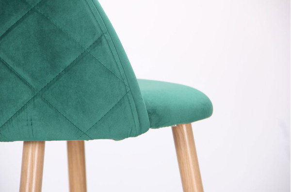 Барный стул AMF Bellini бук-green velvet-7