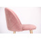 Барний стілець AMF Bellini Бук Pink Velvet-5-thumb