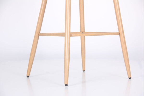 Барний стілець AMF Bellini Бук Pink Velvet-13