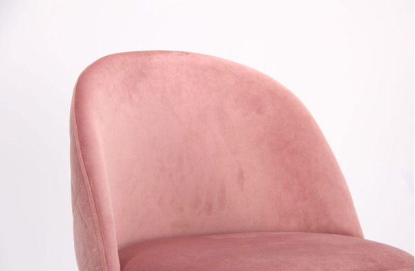 Барний стілець AMF Bellini Бук Pink Velvet-9