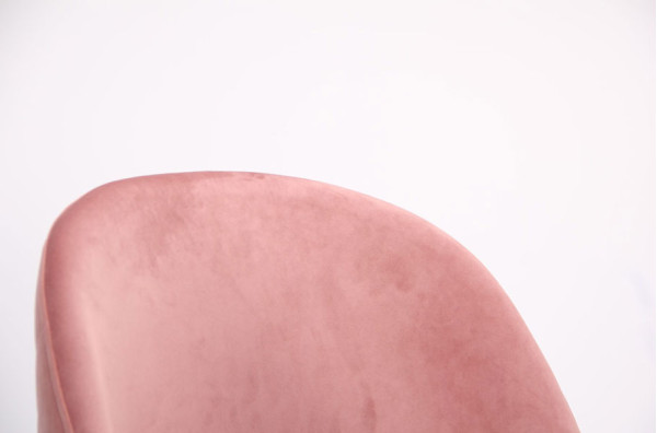 Барний стілець AMF Bellini Бук Pink Velvet-10