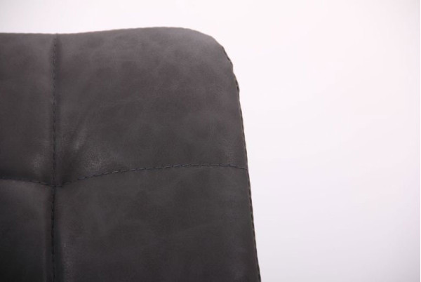 Барний стілець AMF Mobil Чорний-нубук Базальт-13