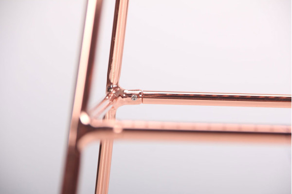 Барний стілець AMF Chik Rose gold-13