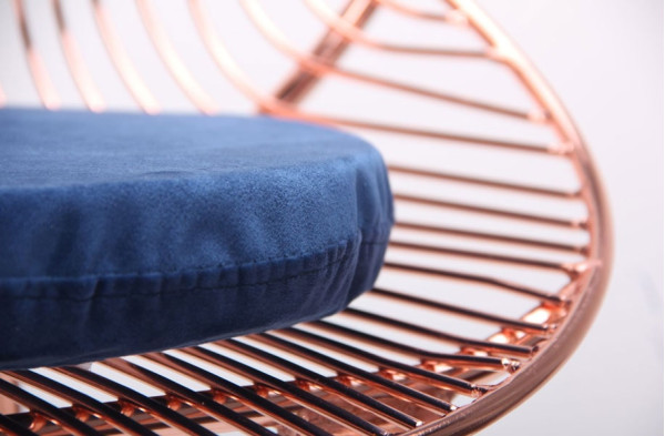 Барний стілець AMF Chik Rose gold-7