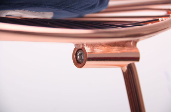 Барний стілець AMF Chik Rose gold-9