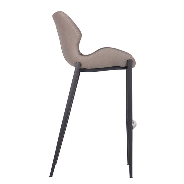 Барний стілець AMF Clark dimgray PU Сірий-2